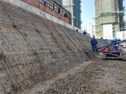 环县建筑边坡支护